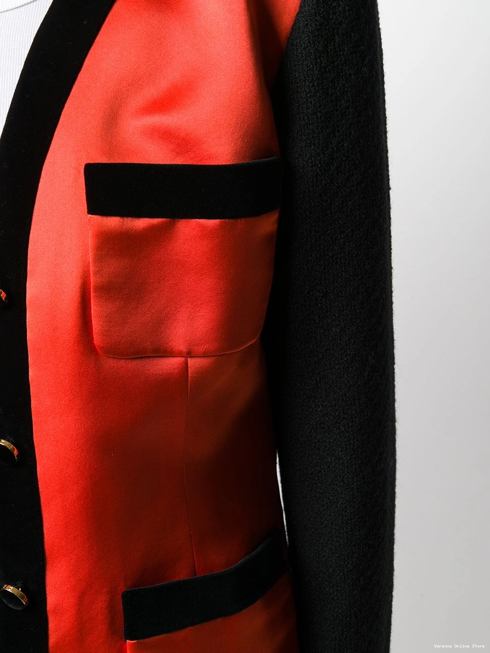 Affordable Versace single-breasted 1990s Women jacket 0818